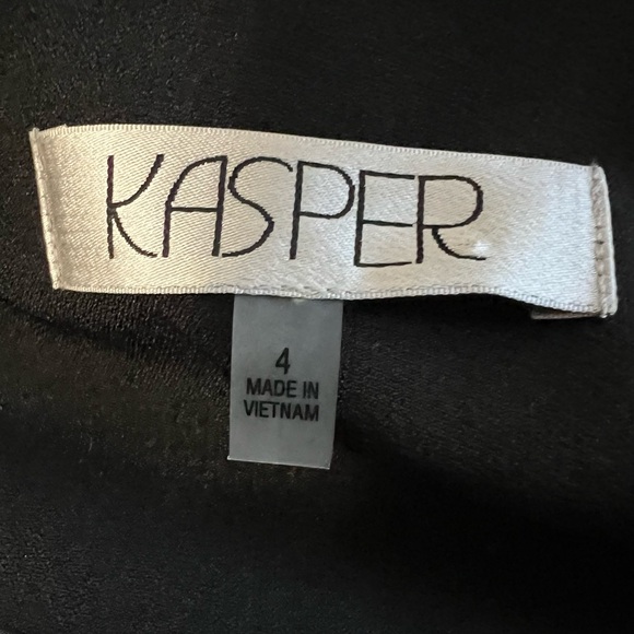 Kasper Women's Brown and White Checkered Blazer NWT Size 4 - Picture 7 of 11